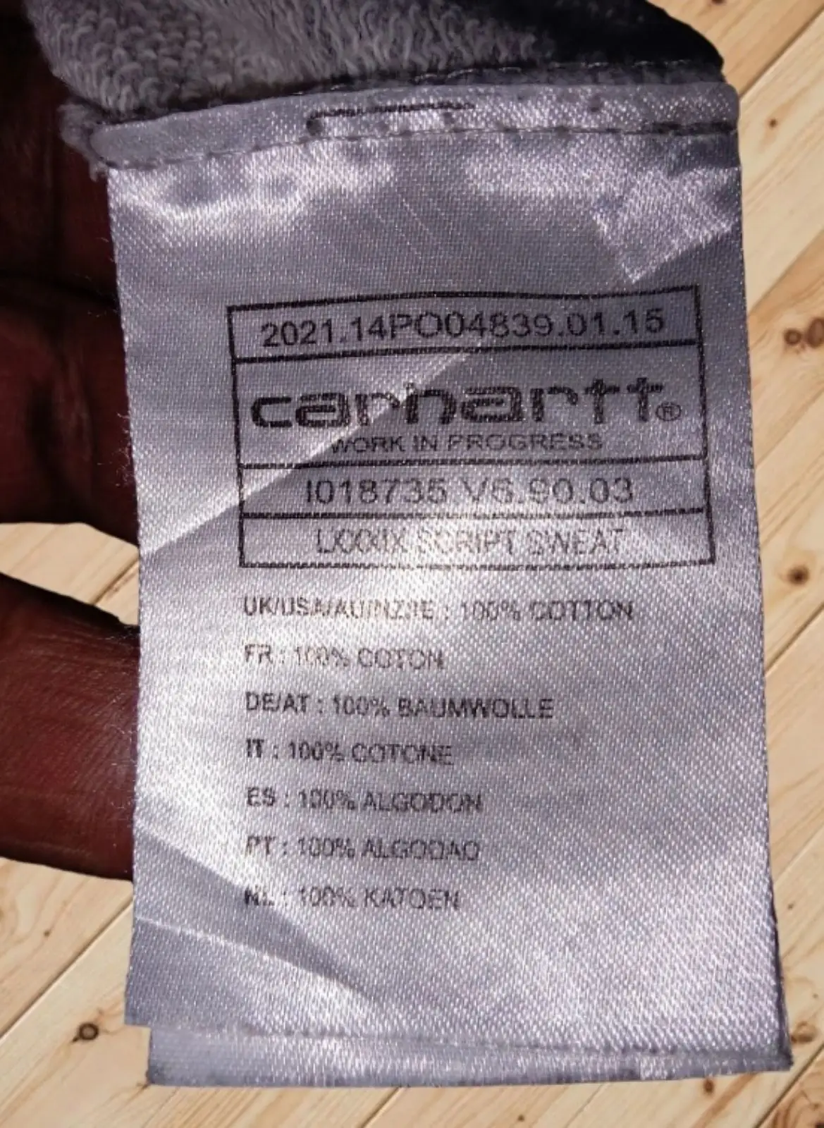 Carhartt WIP Grey Crewneck Sweatshirt