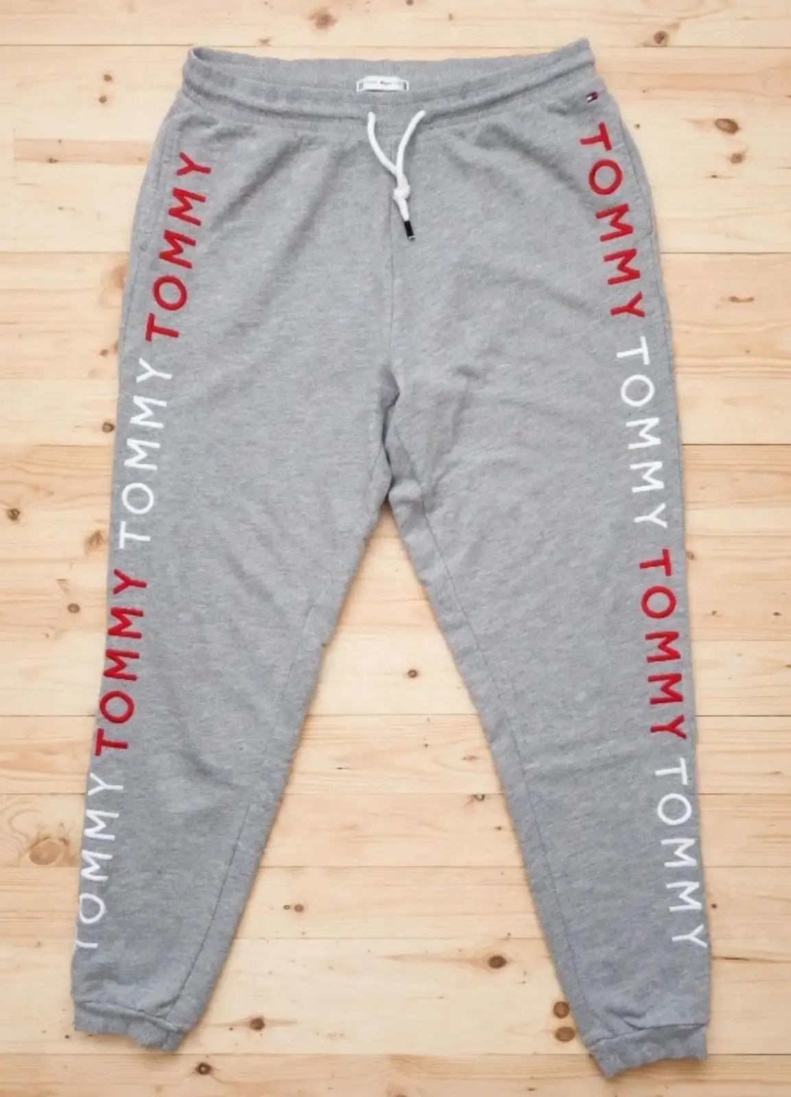 Tommy Hilfiger Grey Side Logo Joggers