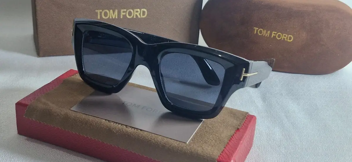 Tom Ford Black Sunglasses with Case and Box