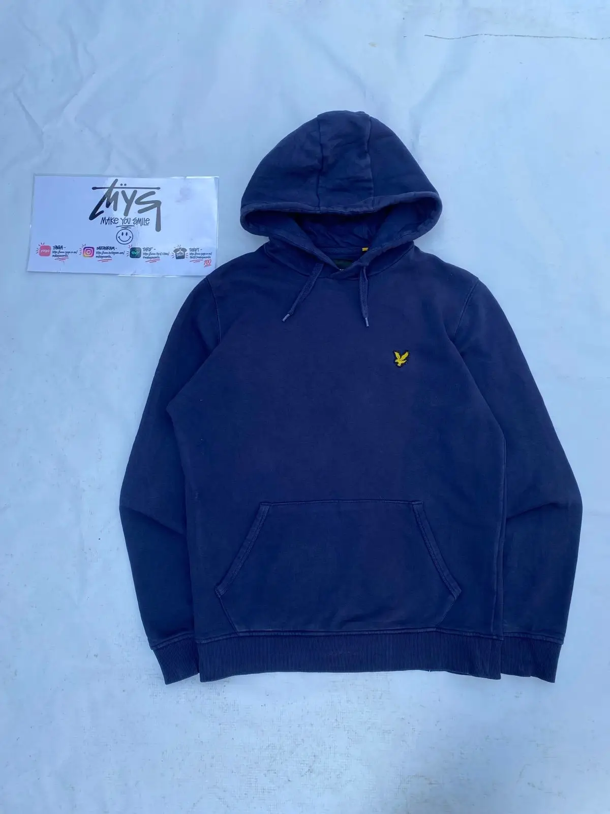 Lyle & Scott Navy Hoodie
