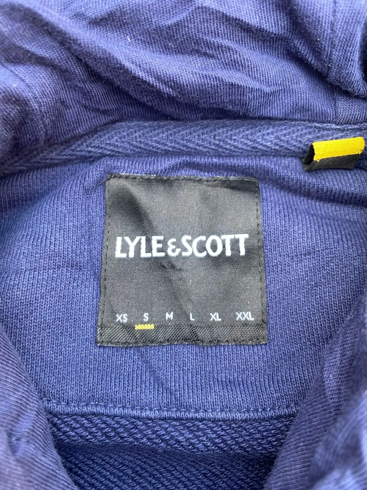 Lyle & Scott Navy Hoodie