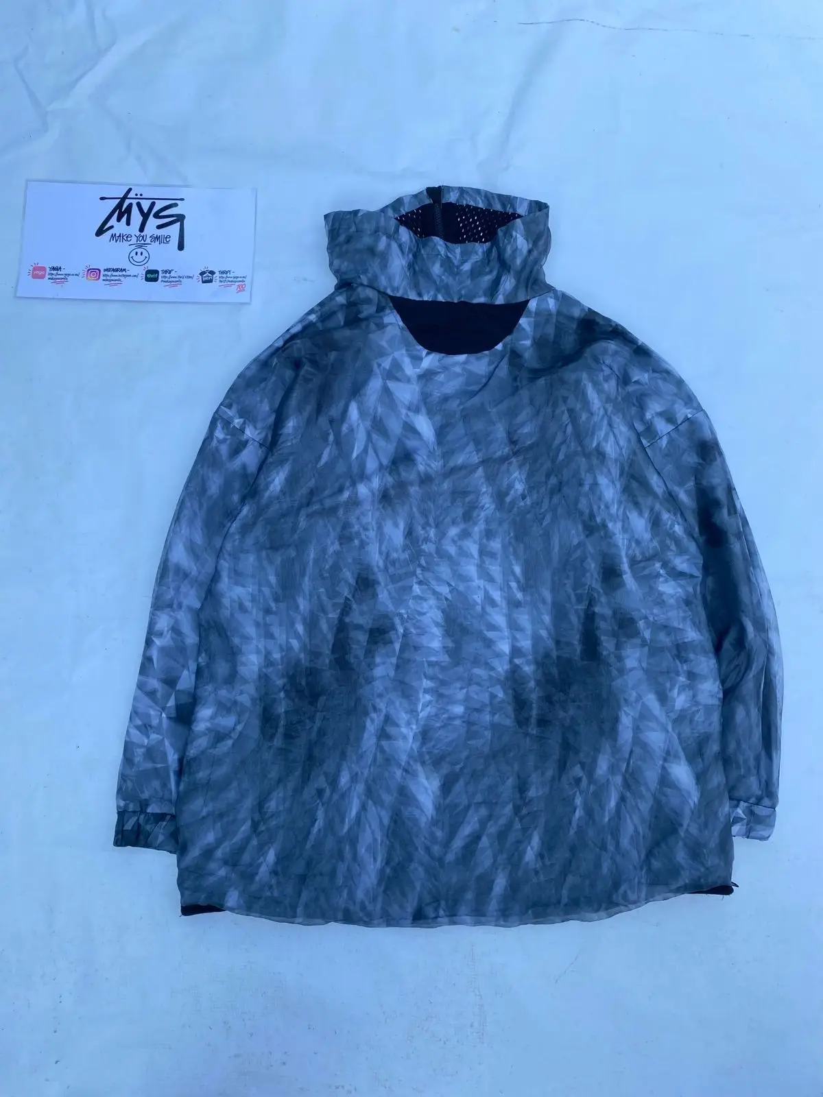 Champion Geometric Quarter-Zip Hoodie