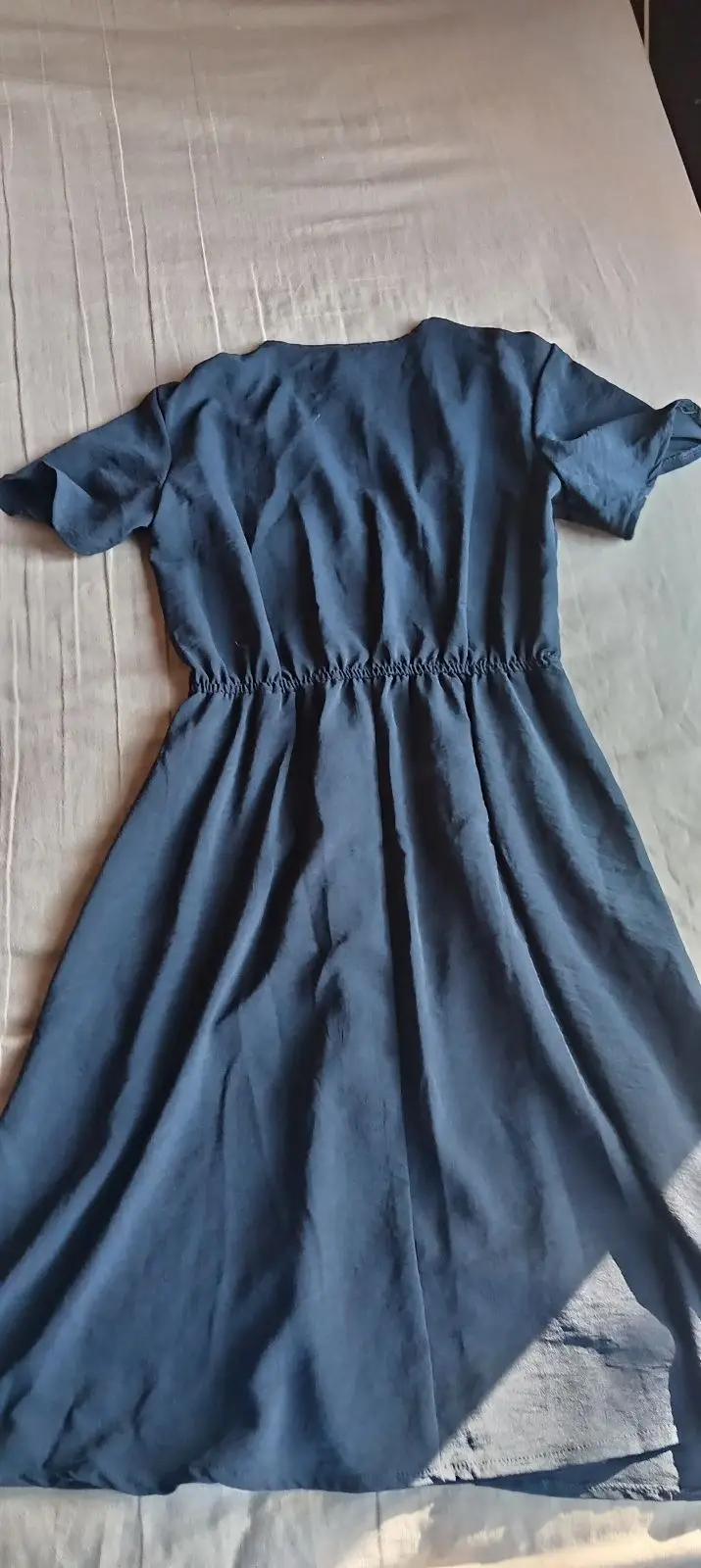 Hollister Short Sleeve Ring Detail Dress