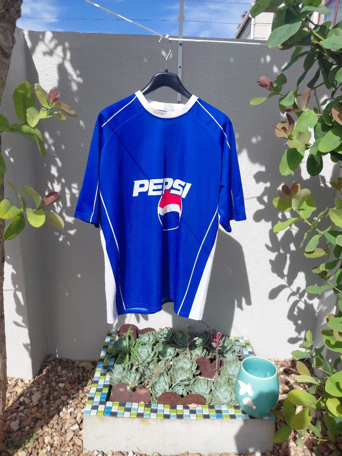 Pepsi Blue Branded Sports Jersey
