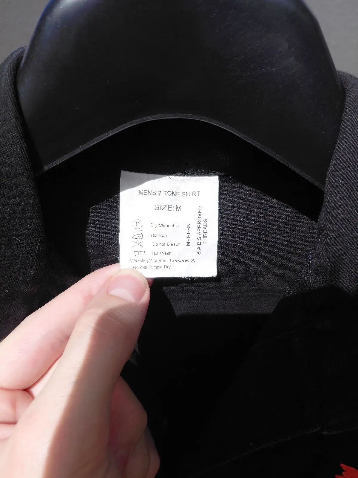 Black Roost Racing Sponsor Patch Button-Up Shirt