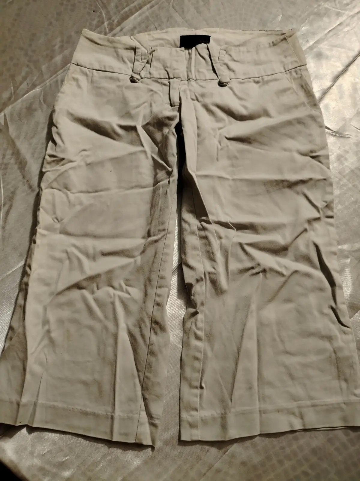 Furban Beige Cropped Trousers Size 5