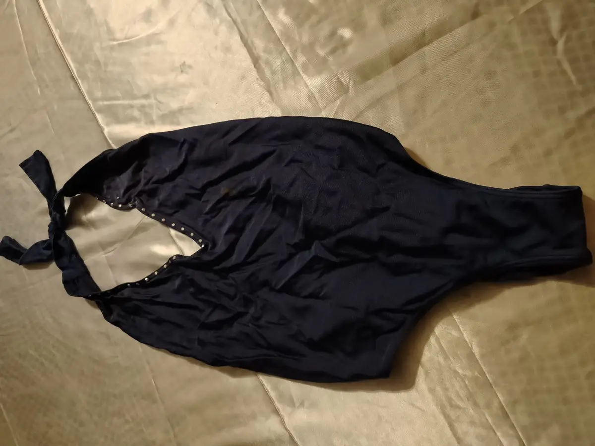 Woolworths Navy One-Piece Swimsuit Size 8