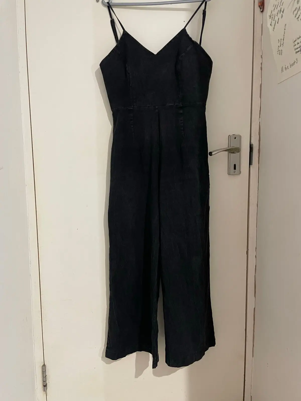 Cotton On Black Denim Jumpsuit