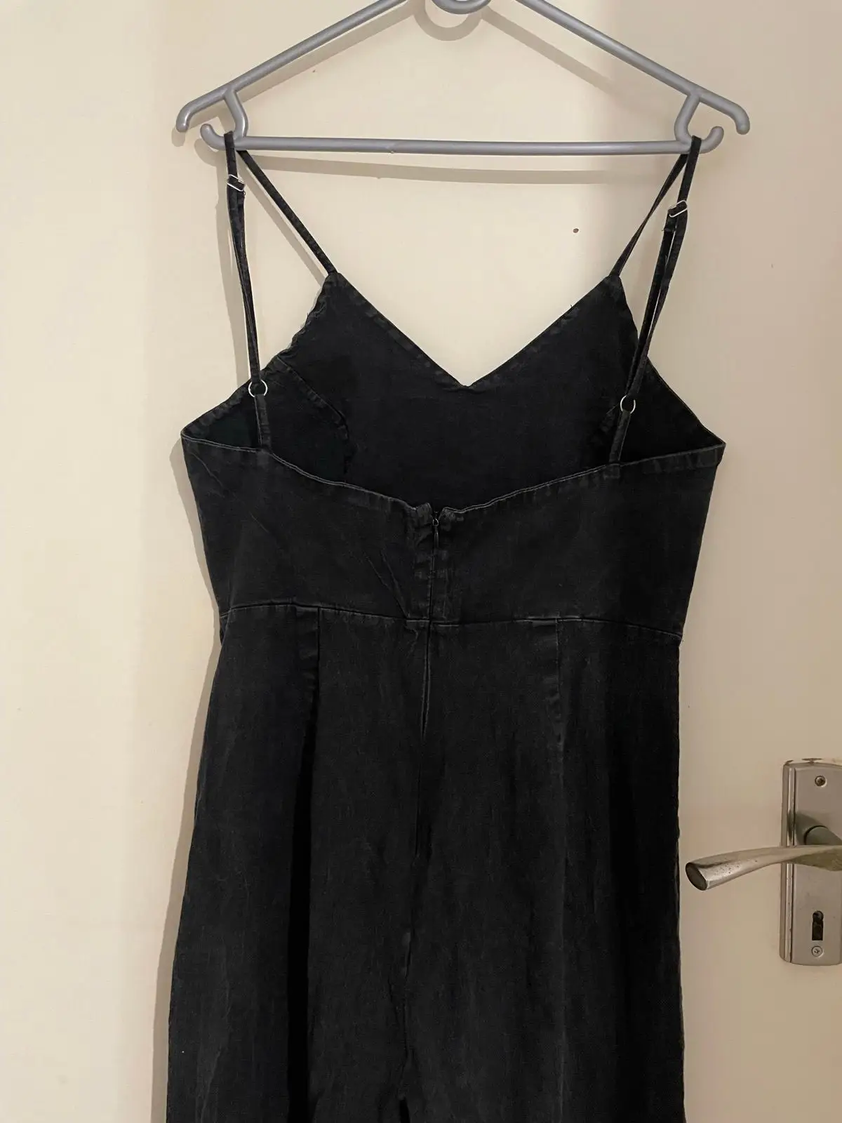 Cotton On Black Denim Jumpsuit