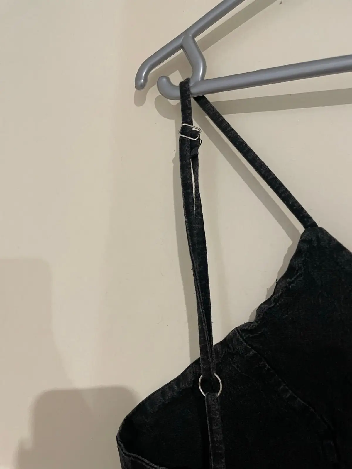 Cotton On Black Denim Jumpsuit