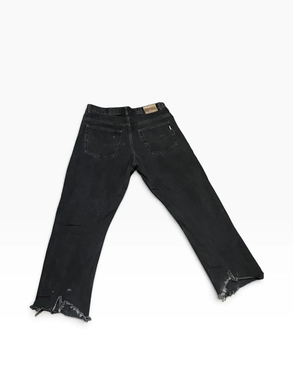 Soviet Black Distressed Denim Jeans