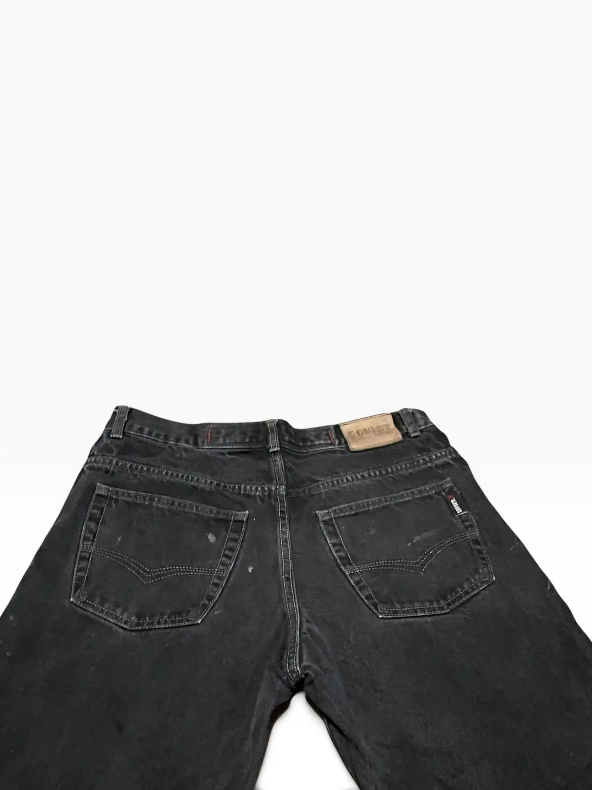 Soviet Black Distressed Denim Jeans