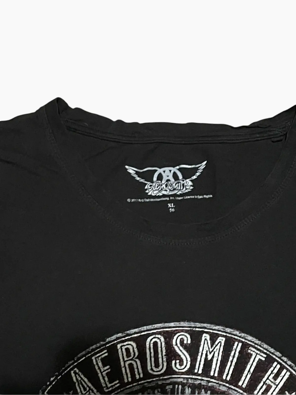Aerosmith Band Tour Graphic T-Shirt Black XL