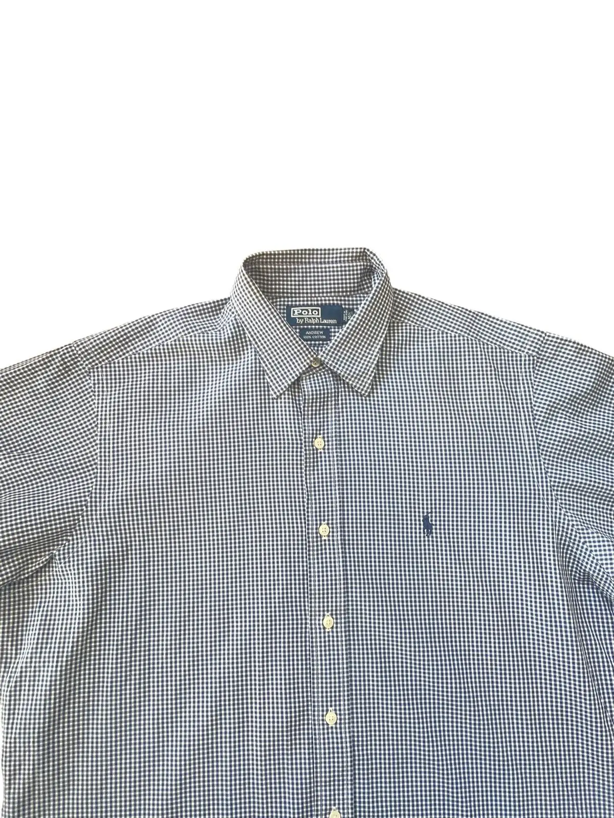 Polo Ralph Lauren Blue Checkered Long Sleeve Shirt