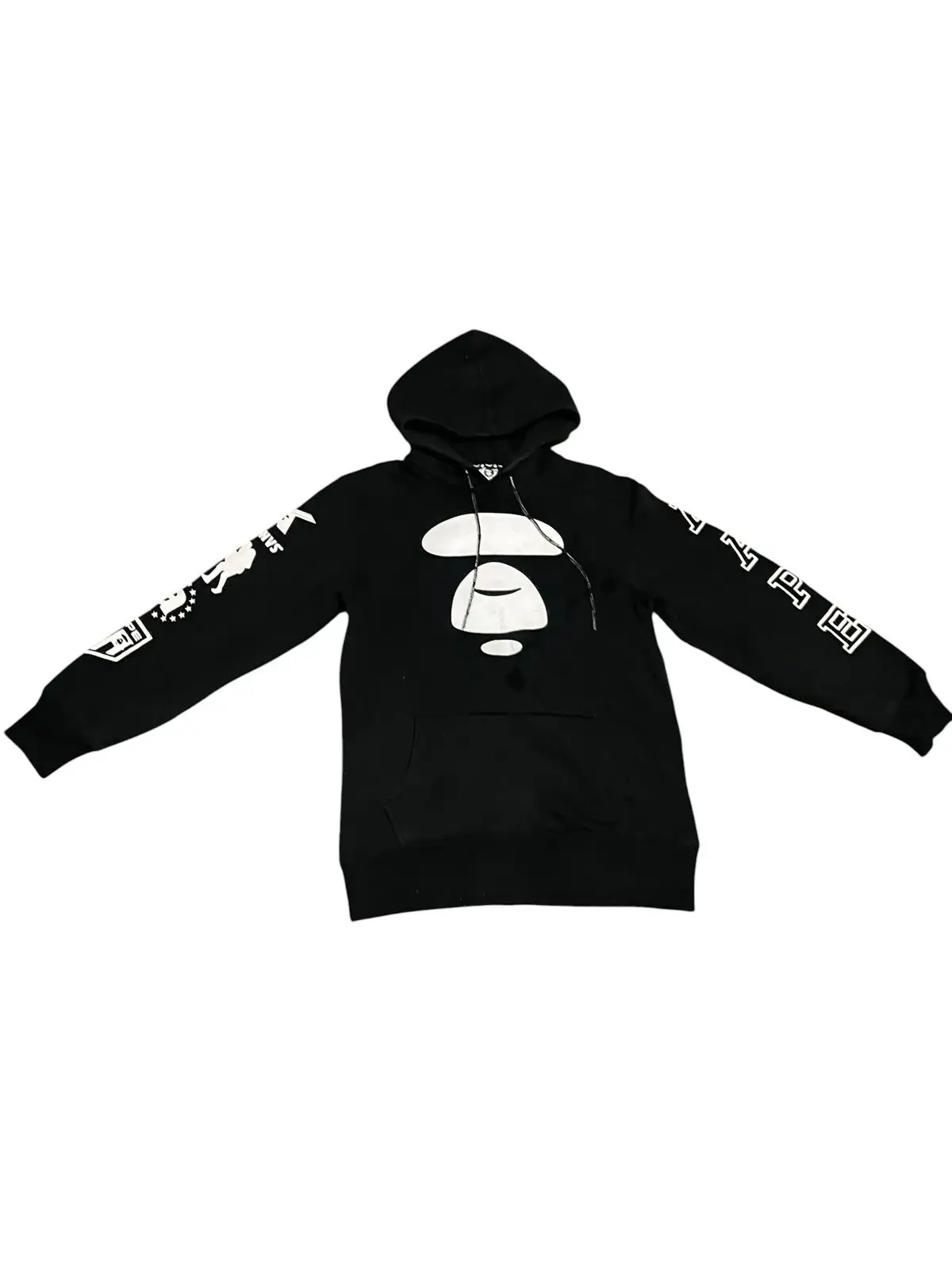 Bape Black Ape Head Logo Hoodie XL
