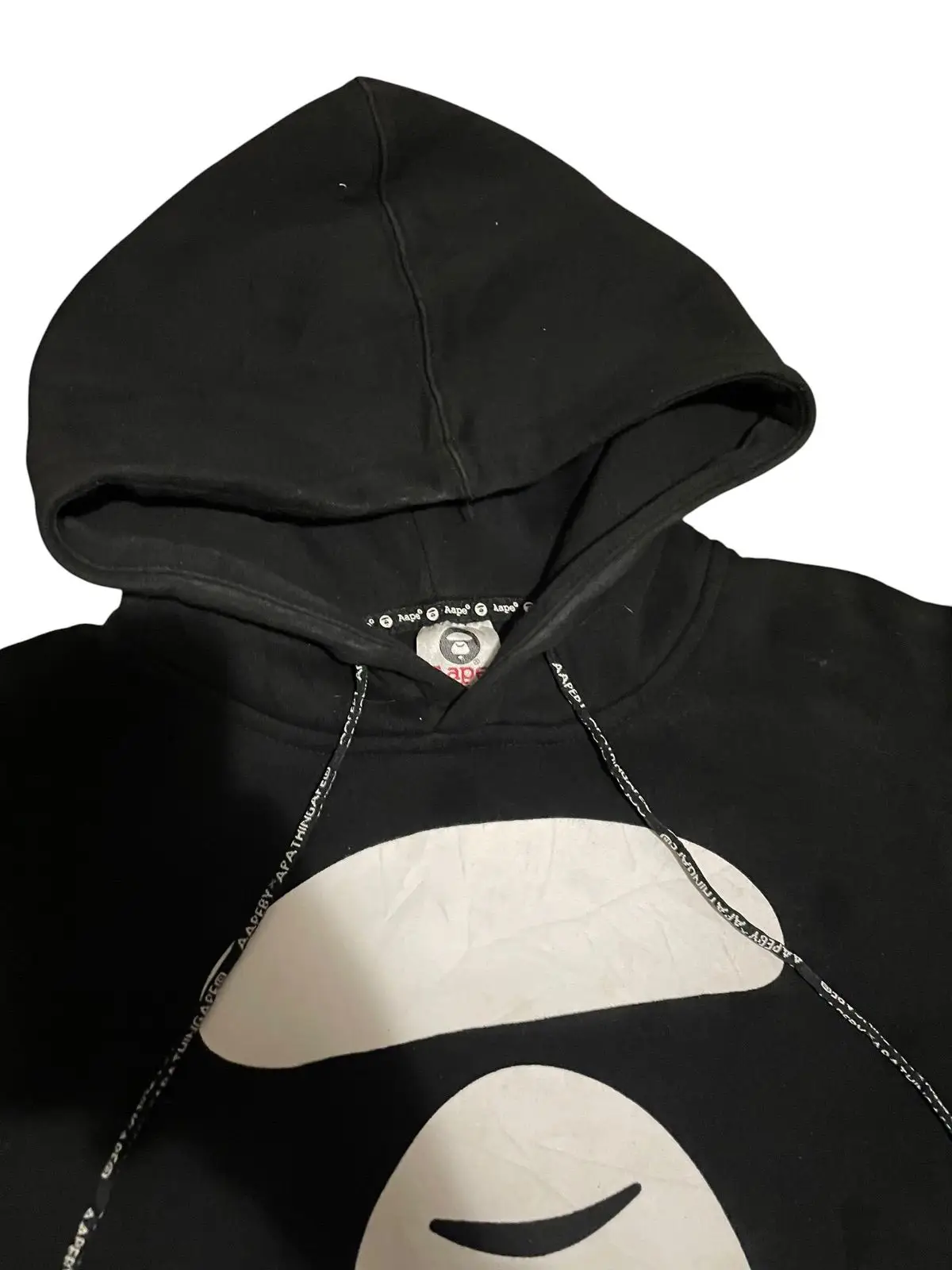 Bape Black Ape Head Logo Hoodie XL
