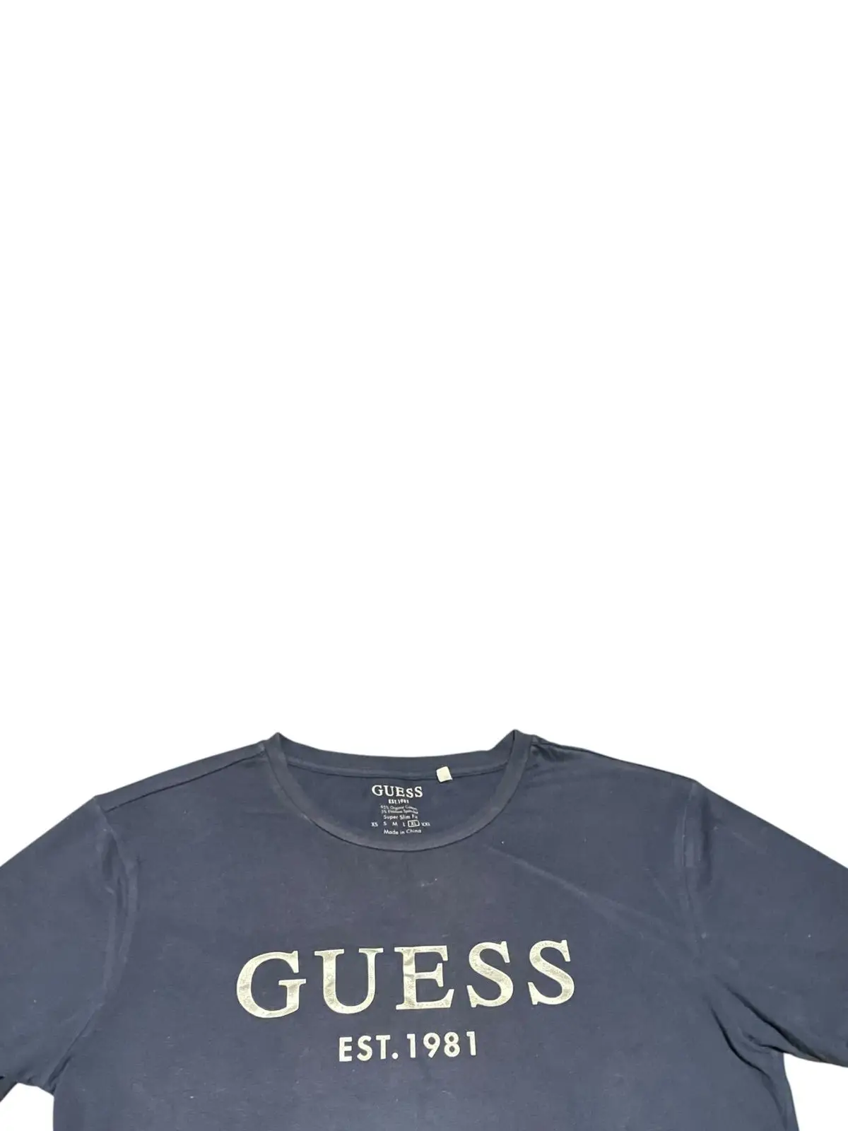 Guess Est 1981 Navy T-Shirt