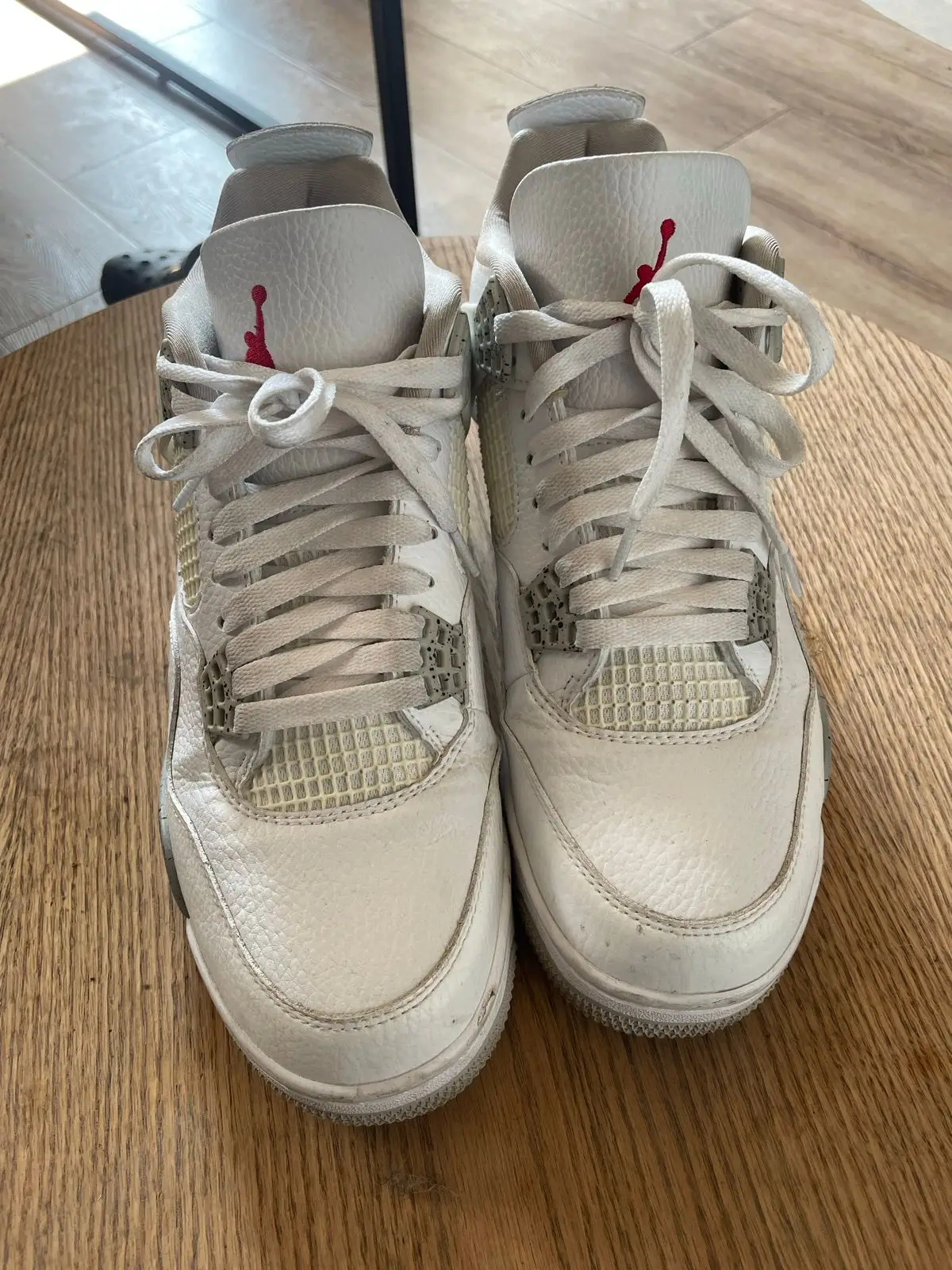 Air Jordan 4 White Cement