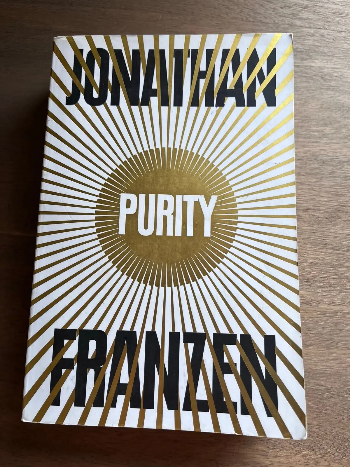 Purity by Jonathan Franzen Hardcover Book