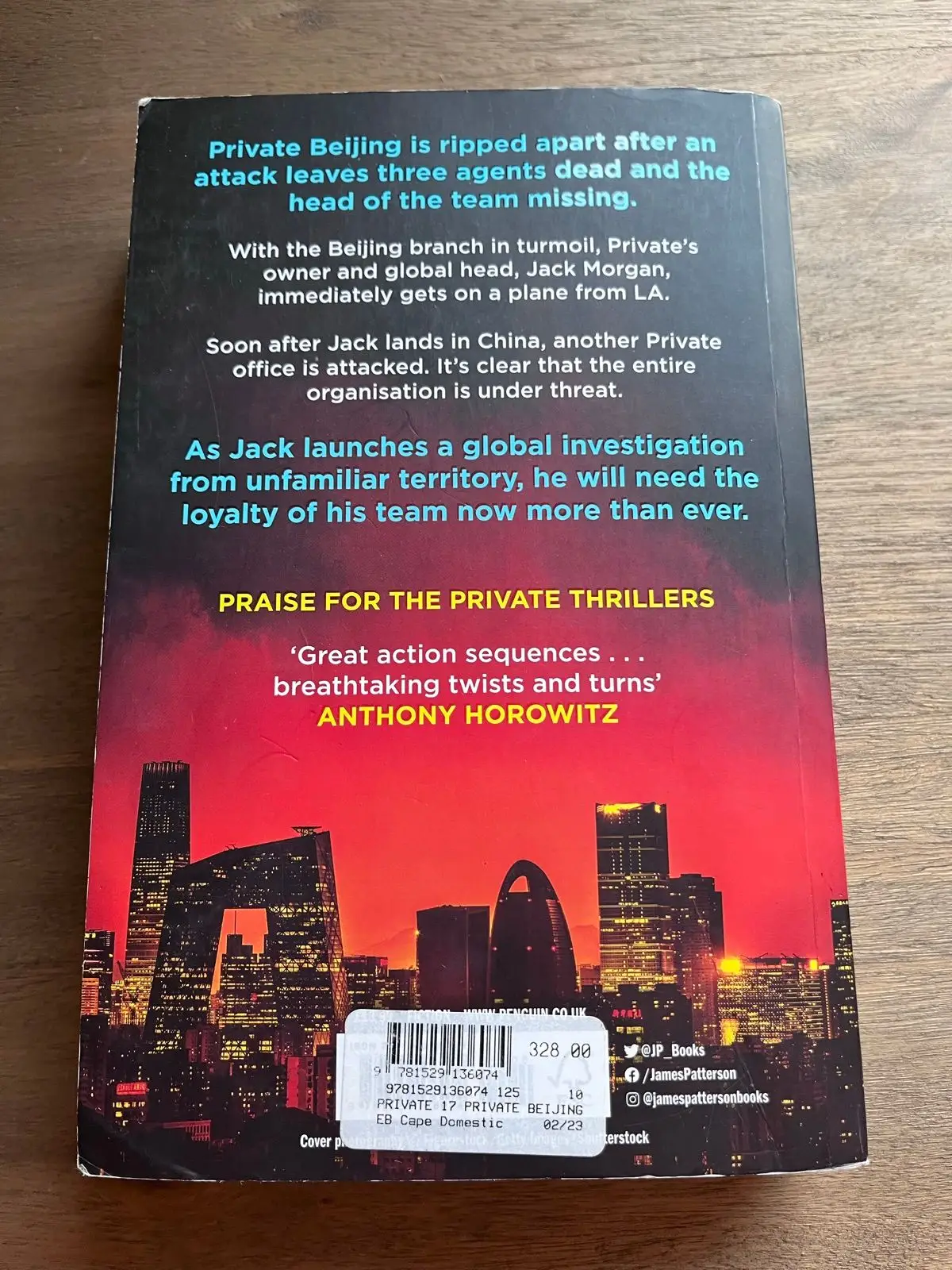Private Beijing by James Patterson and Adam Hamdy Paperback