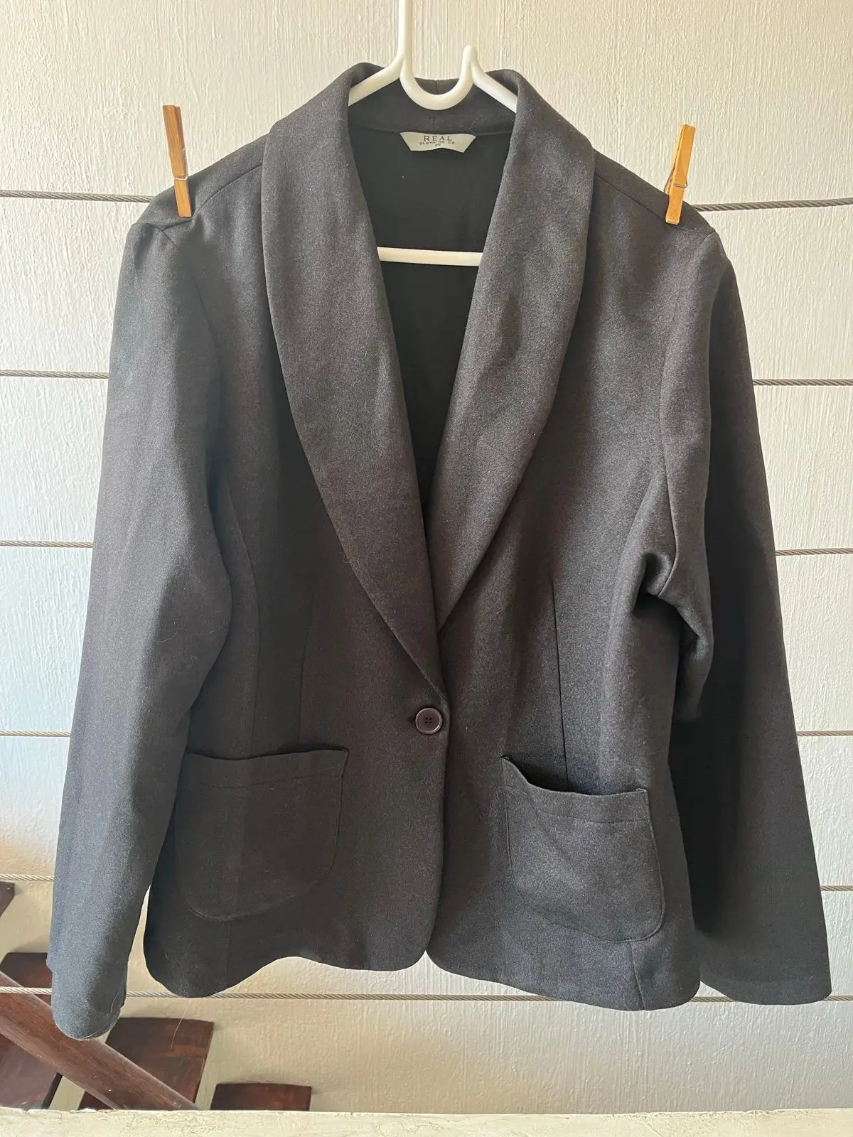 Real Clothing Co. Dark Grey Blazer Size 20