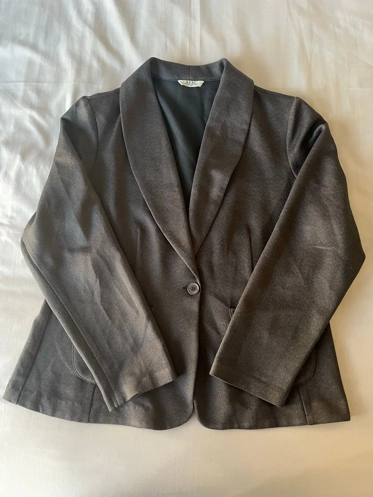 Real Clothing Co. Dark Grey Blazer Size 20