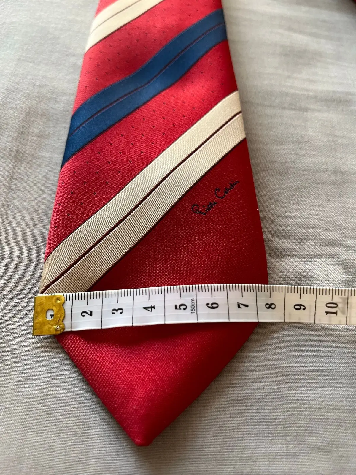 Emil Dufour Zurich Striped Silk Necktie