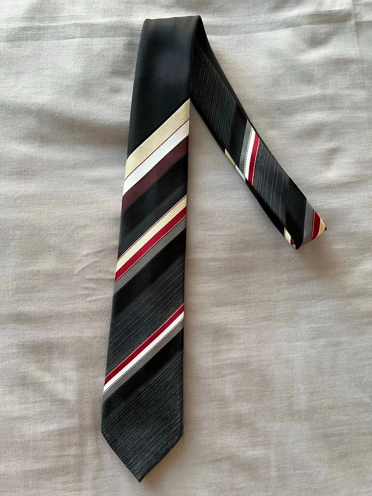Emil Dufours Zurich Striped Necktie