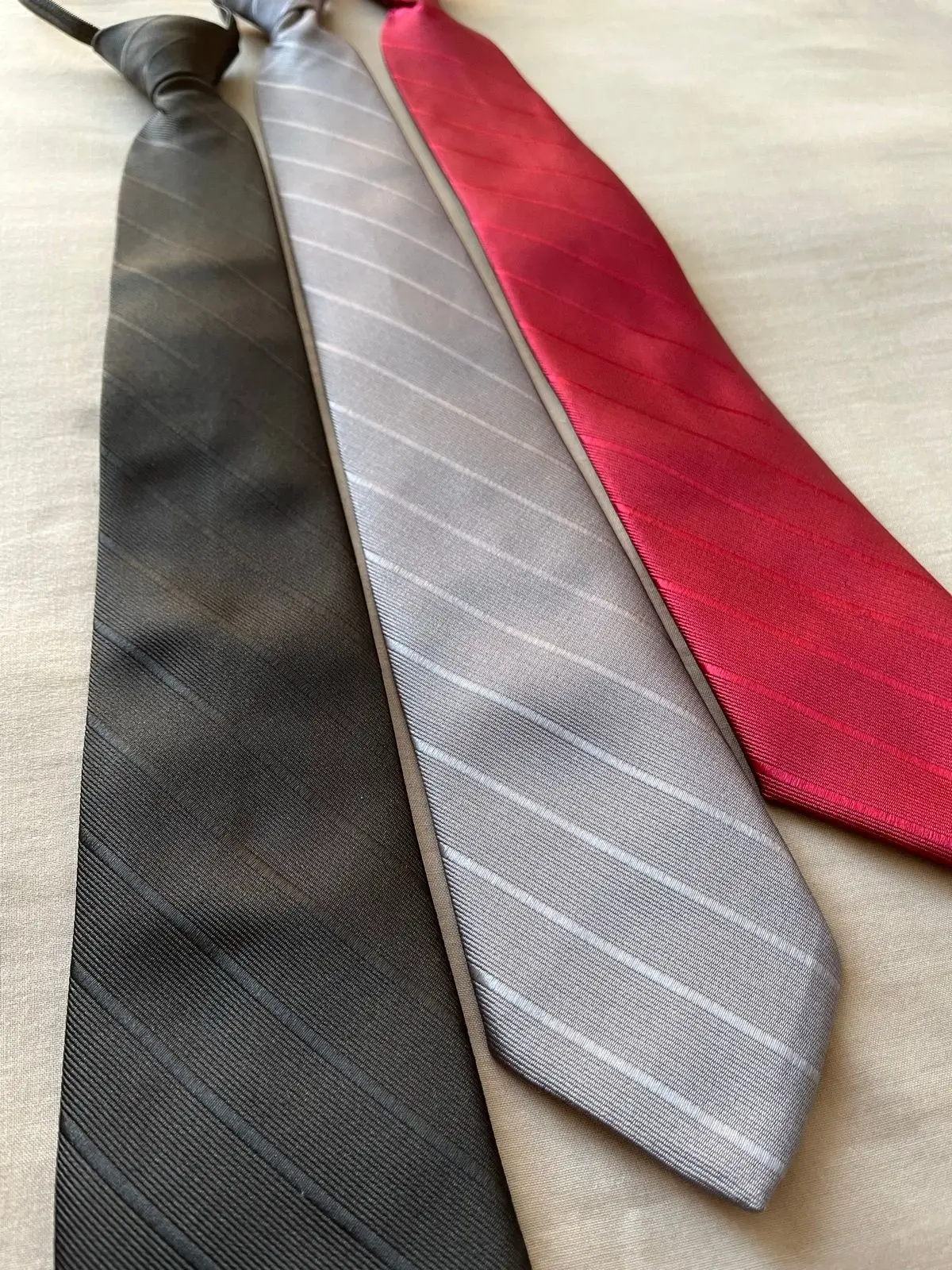 Black Zipper Necktie