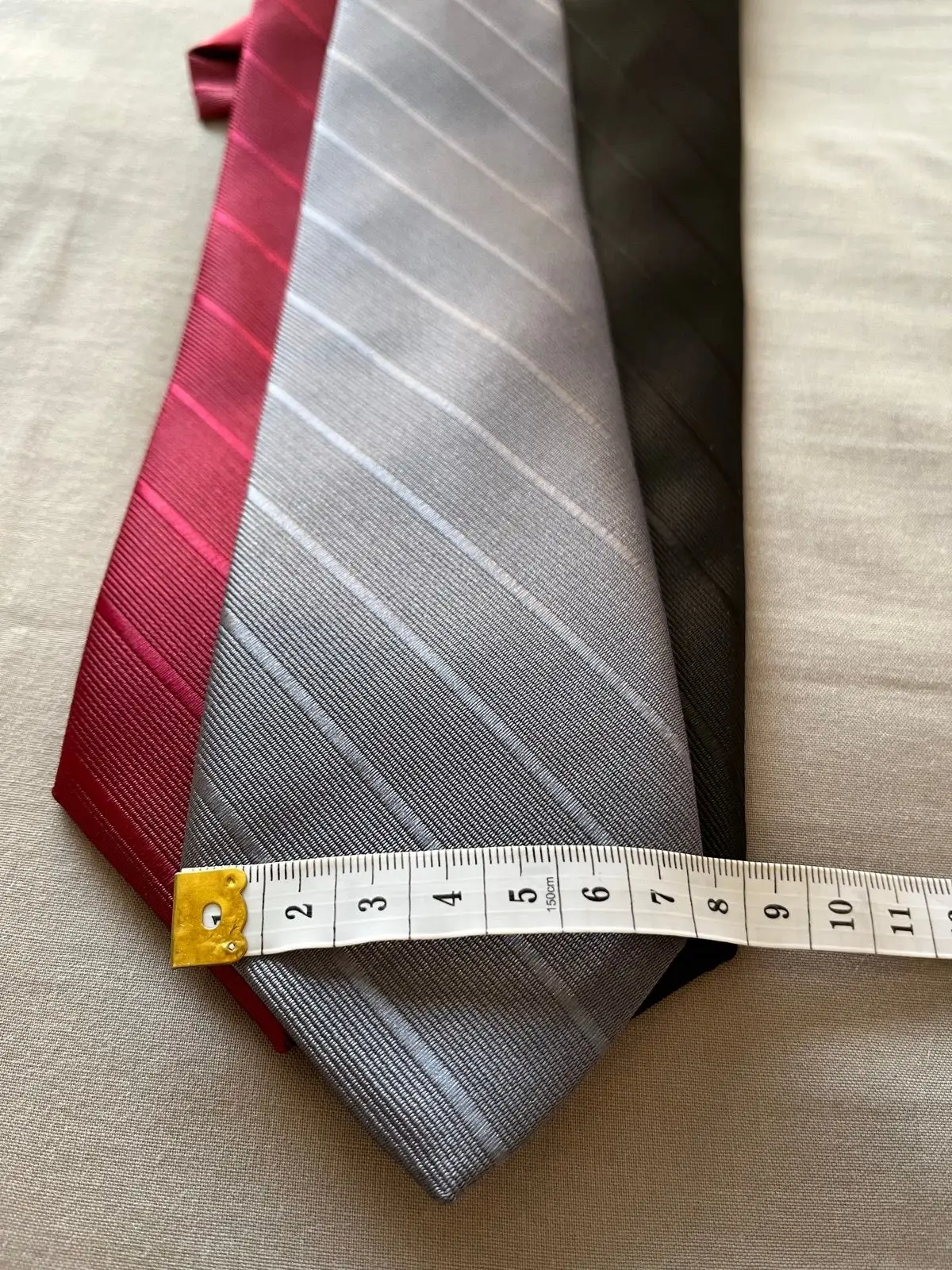 Black Zipper Necktie