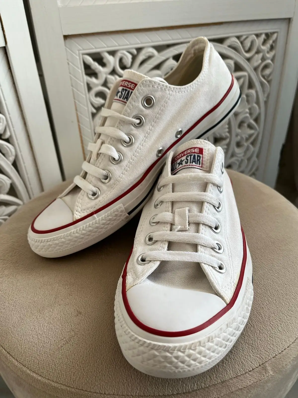 Converse All Star Low White Sneakers