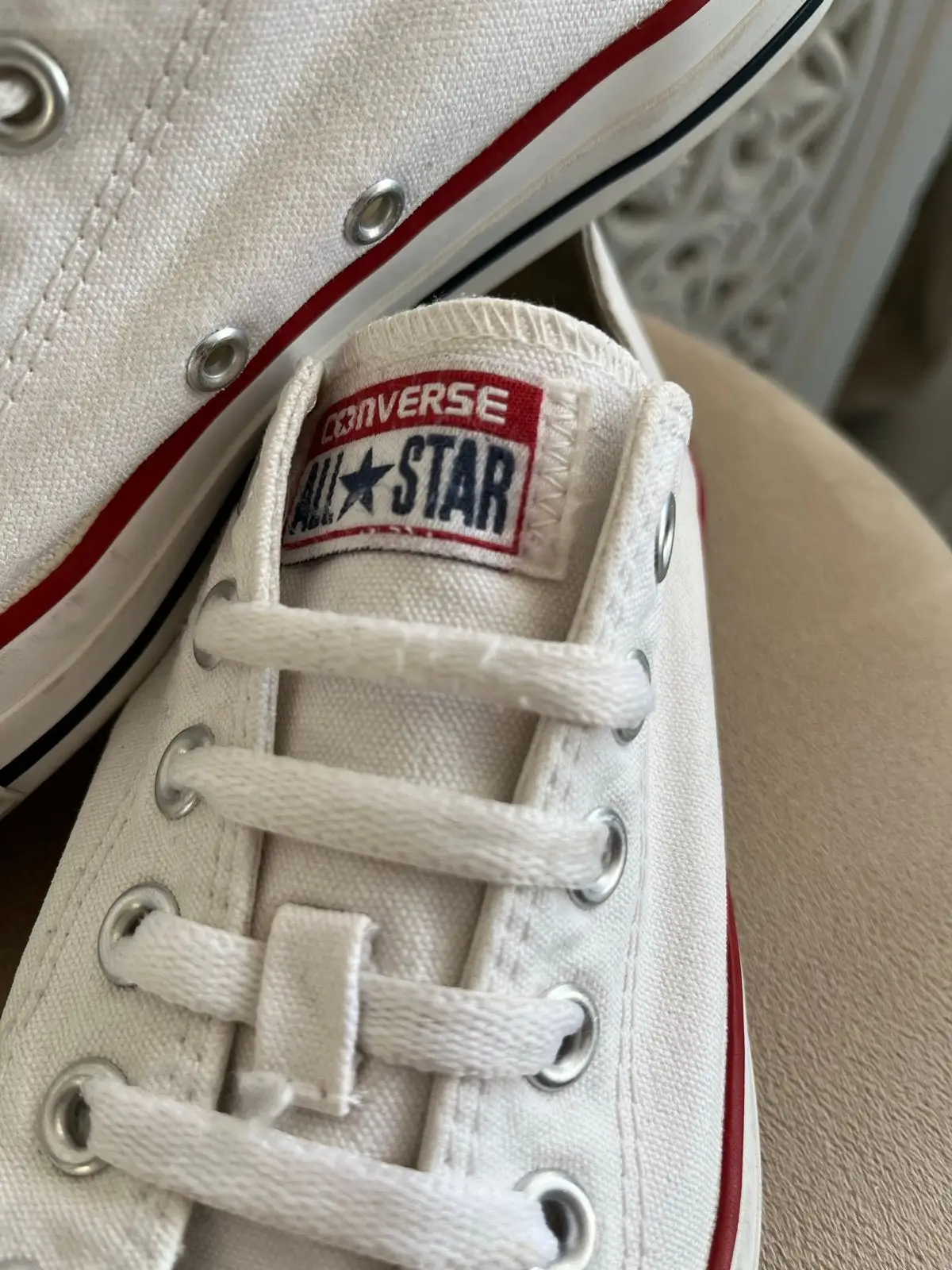 Converse All Star Low White Sneakers