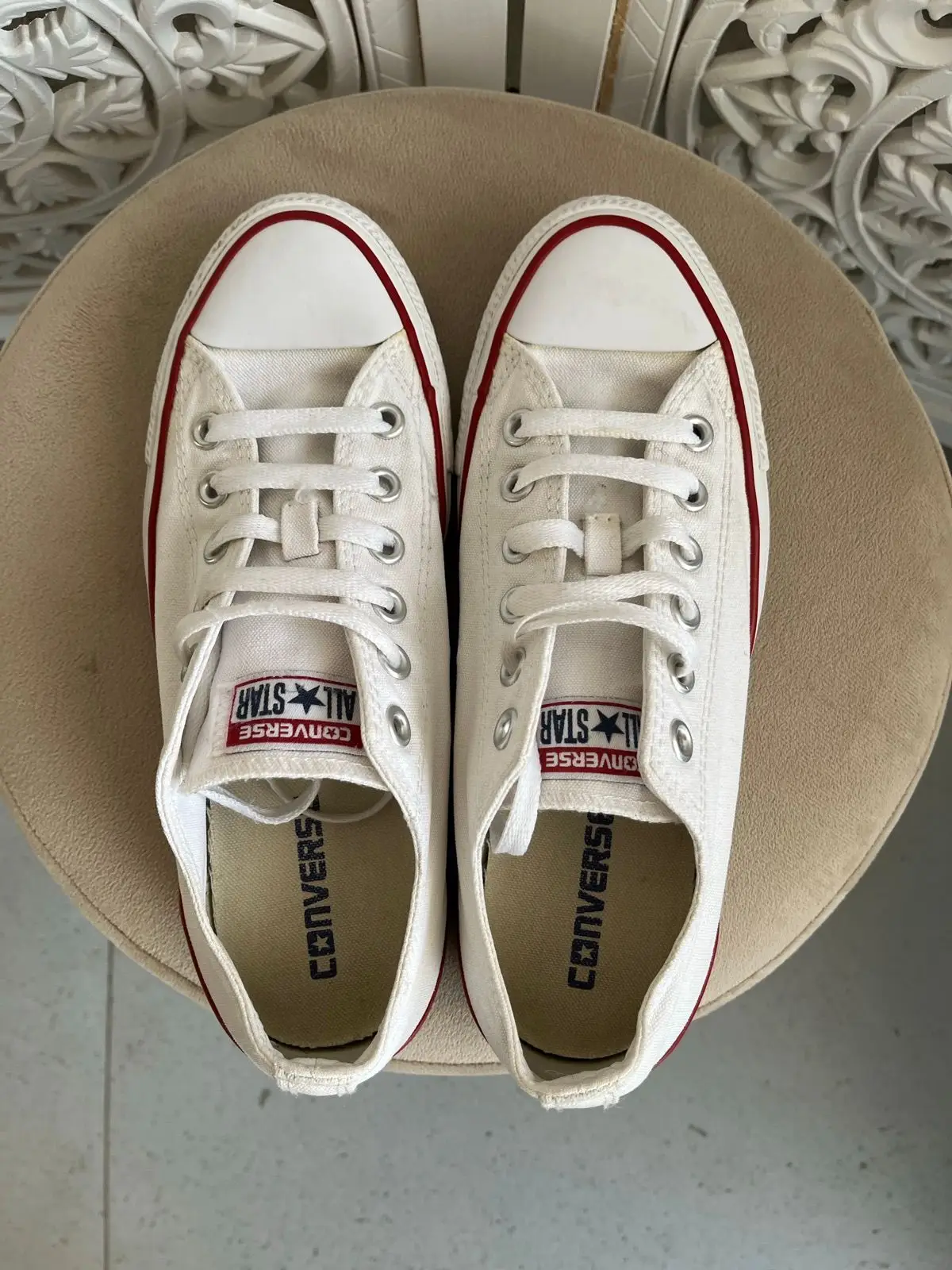 Converse All Star Low White Sneakers