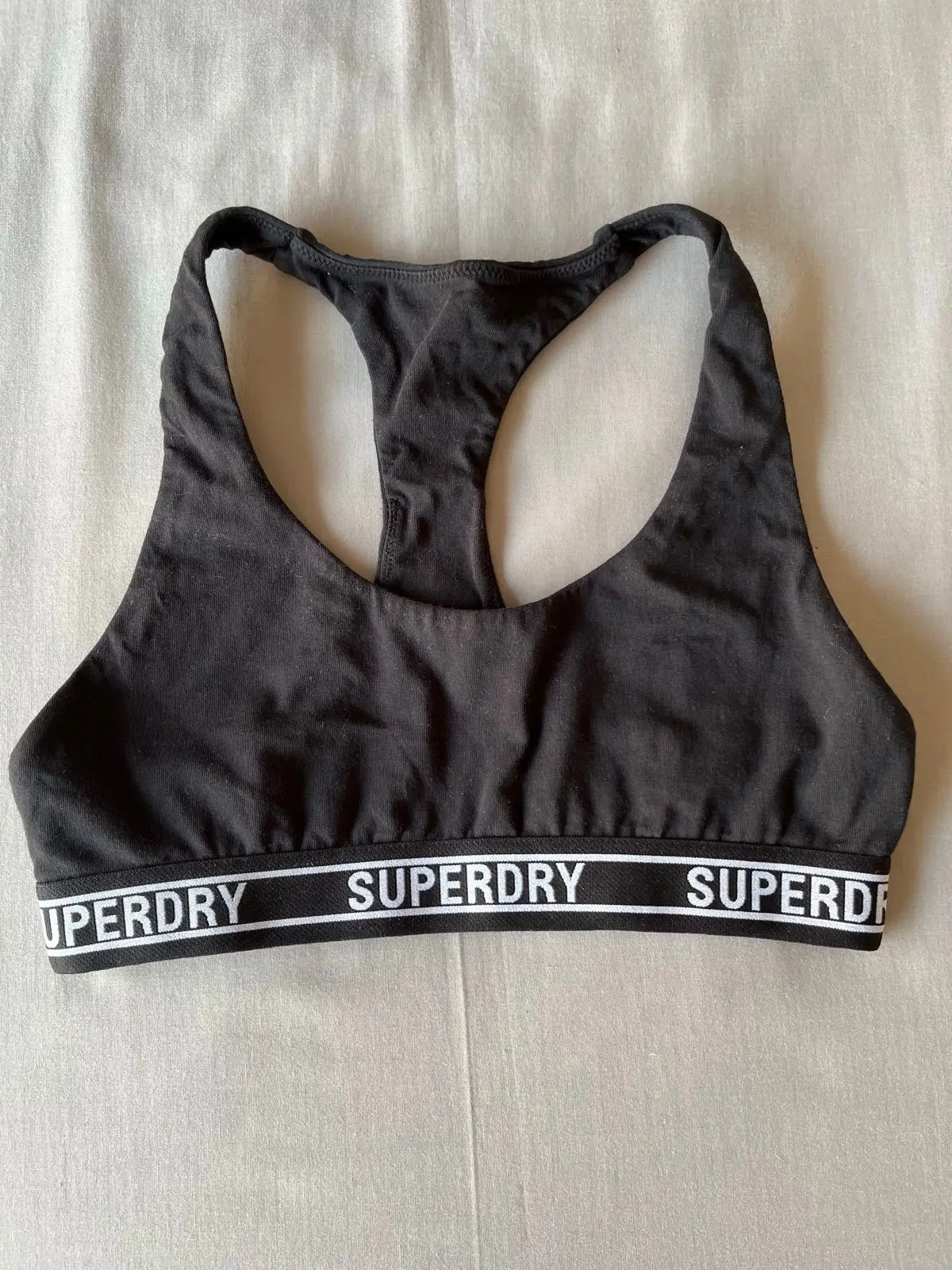 Superdry Black Sports Bra