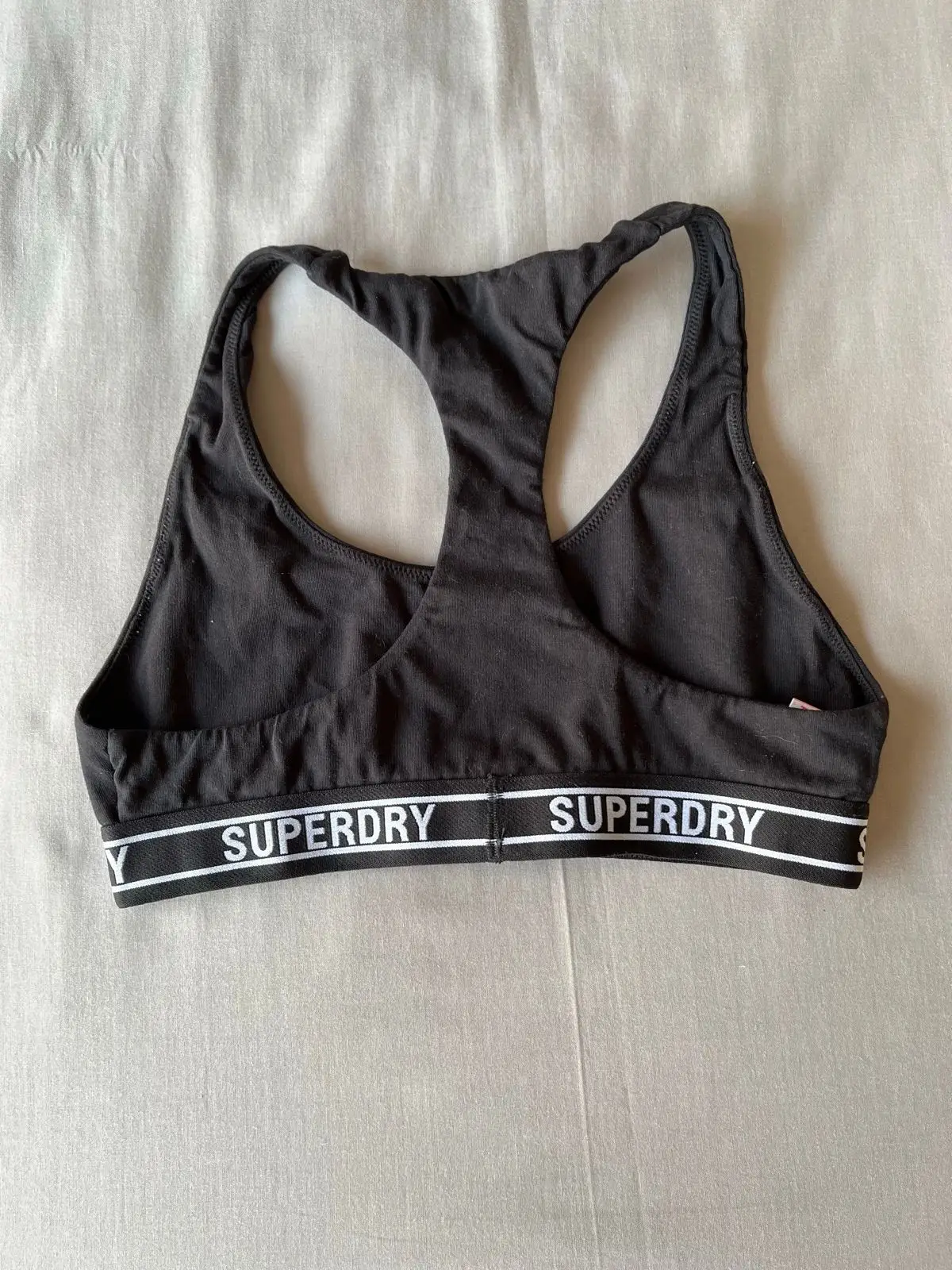 Superdry Black Sports Bra
