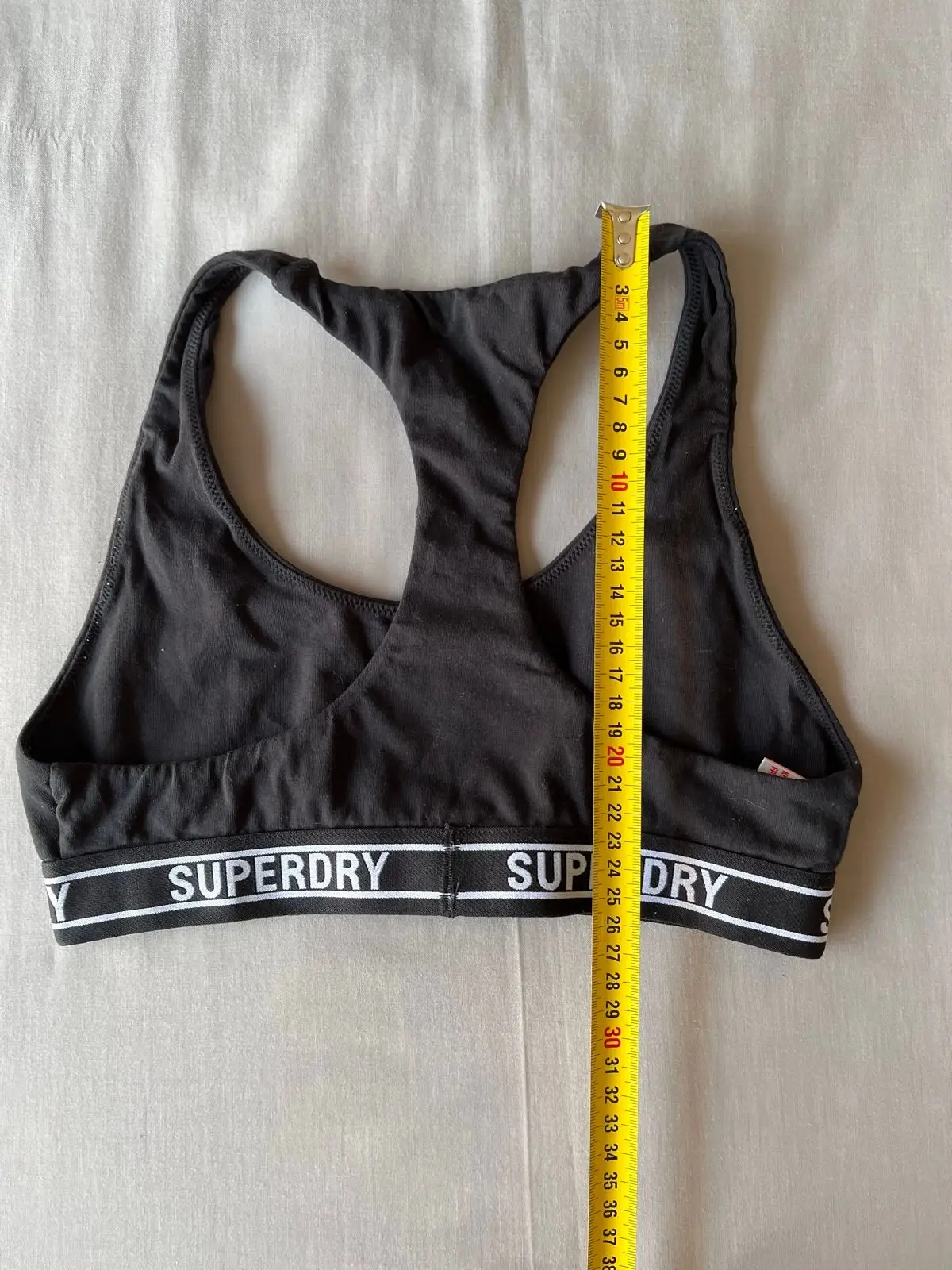 Superdry Black Sports Bra