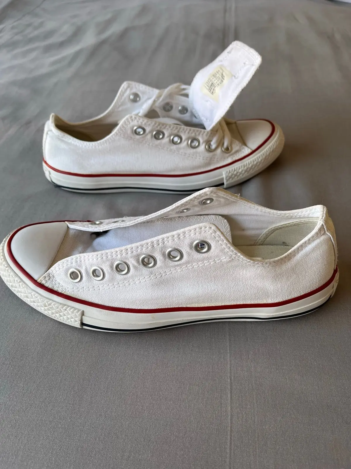Converse All Star Low White Sneakers