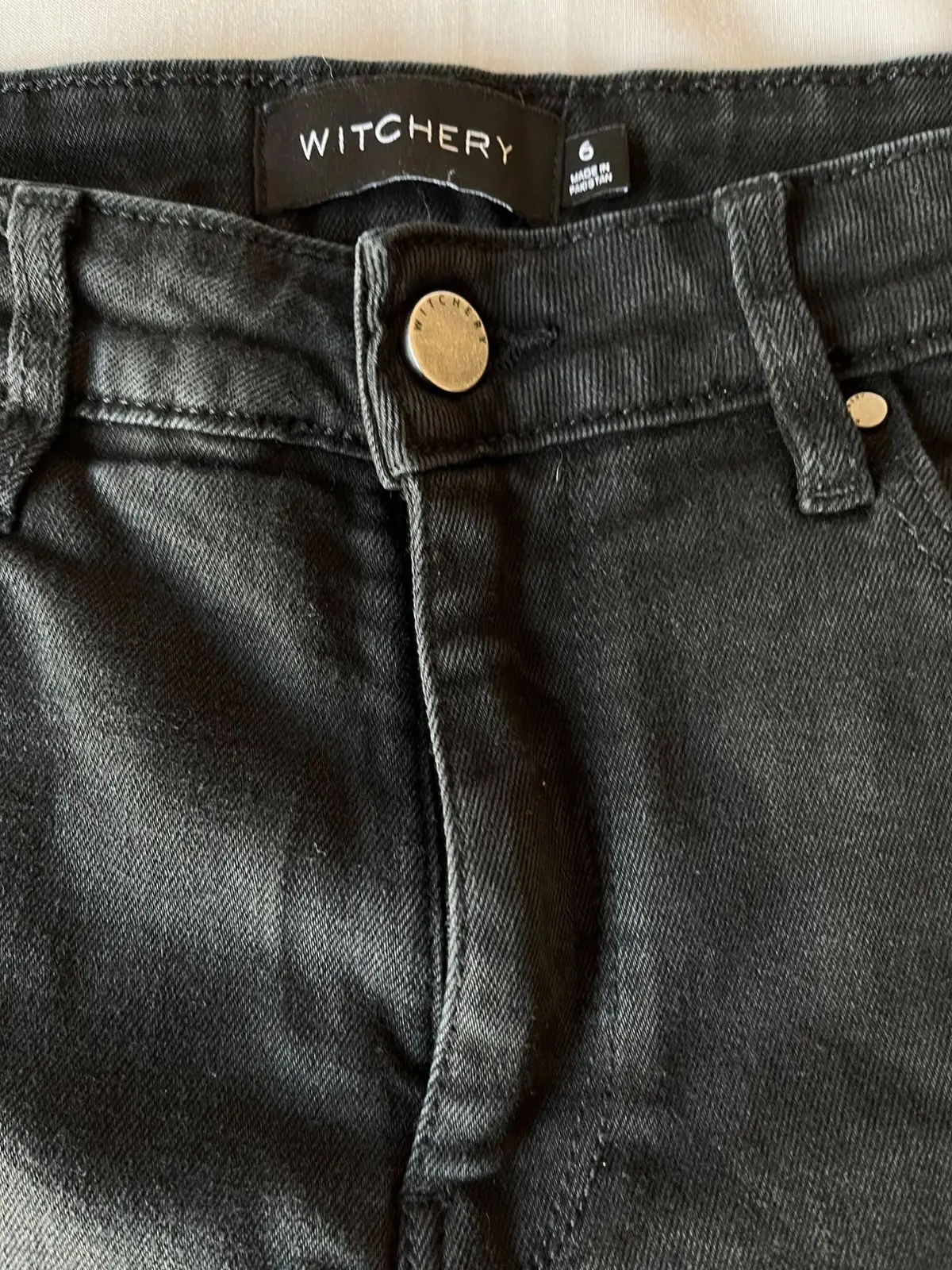 Witchery Black Denim Jeans