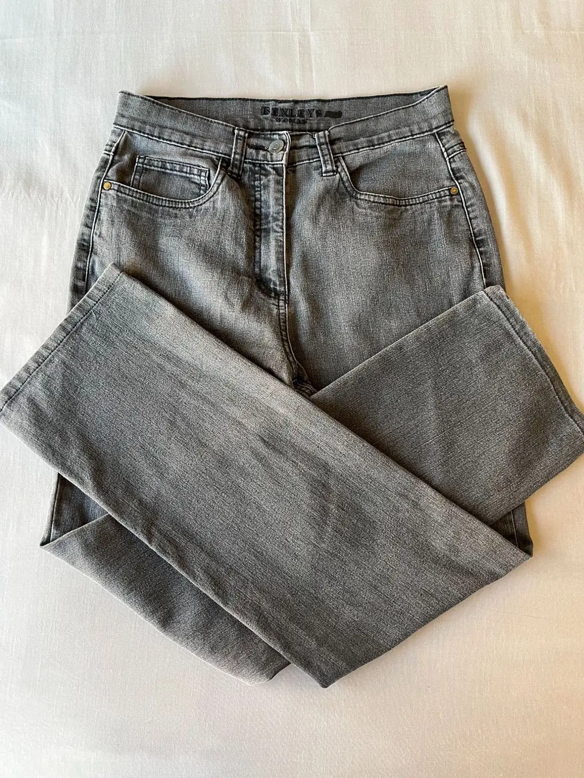 Bexleys Woman Grey Denim Jeans