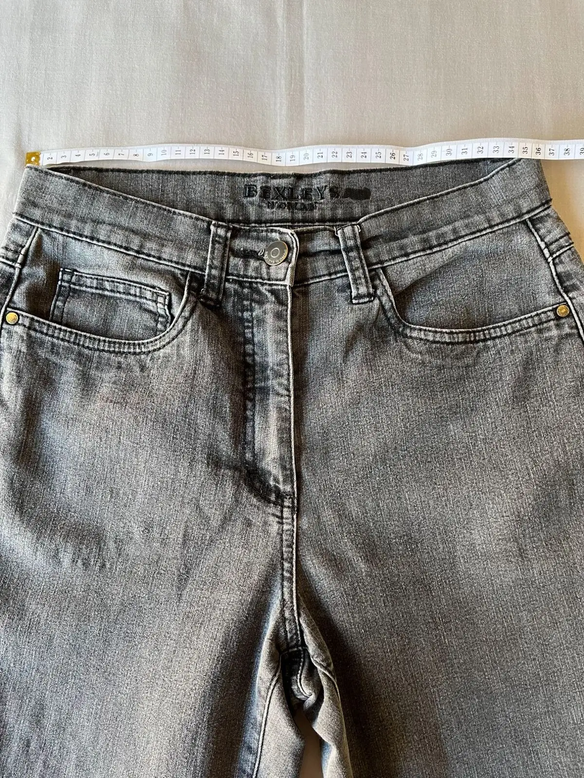 Bexleys Woman Grey Denim Jeans