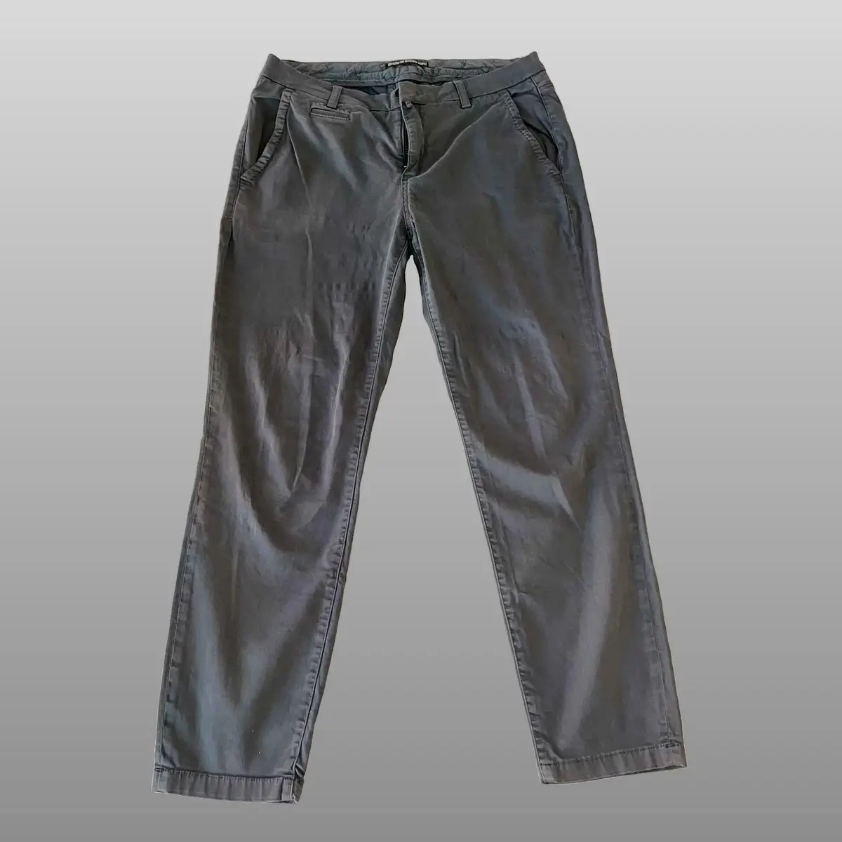 Dark Grey Casual Trousers