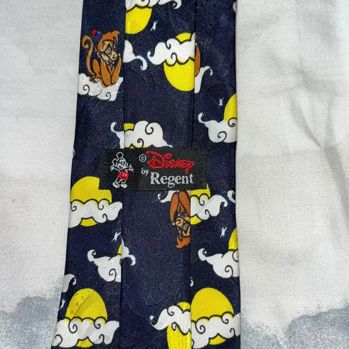 Disney Aladdin Genie Print Necktie