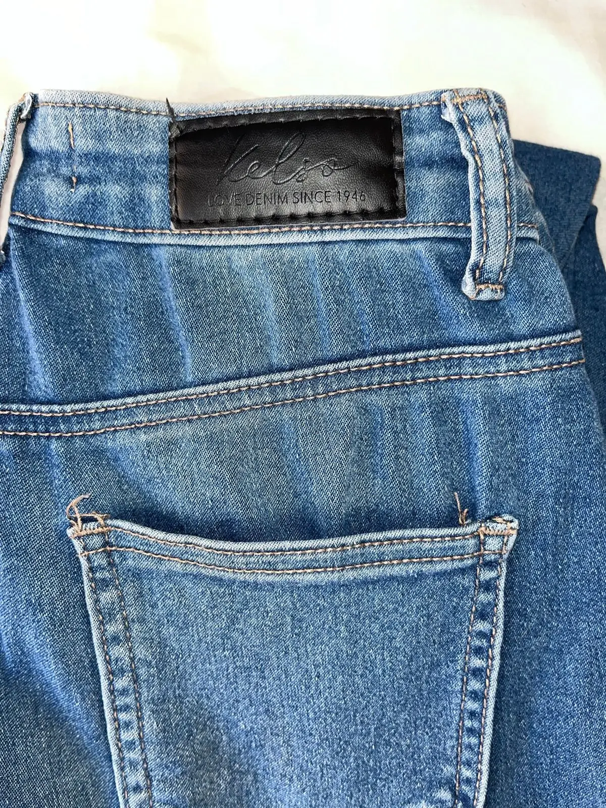 Kelso Blue Denim Jeans Size 8