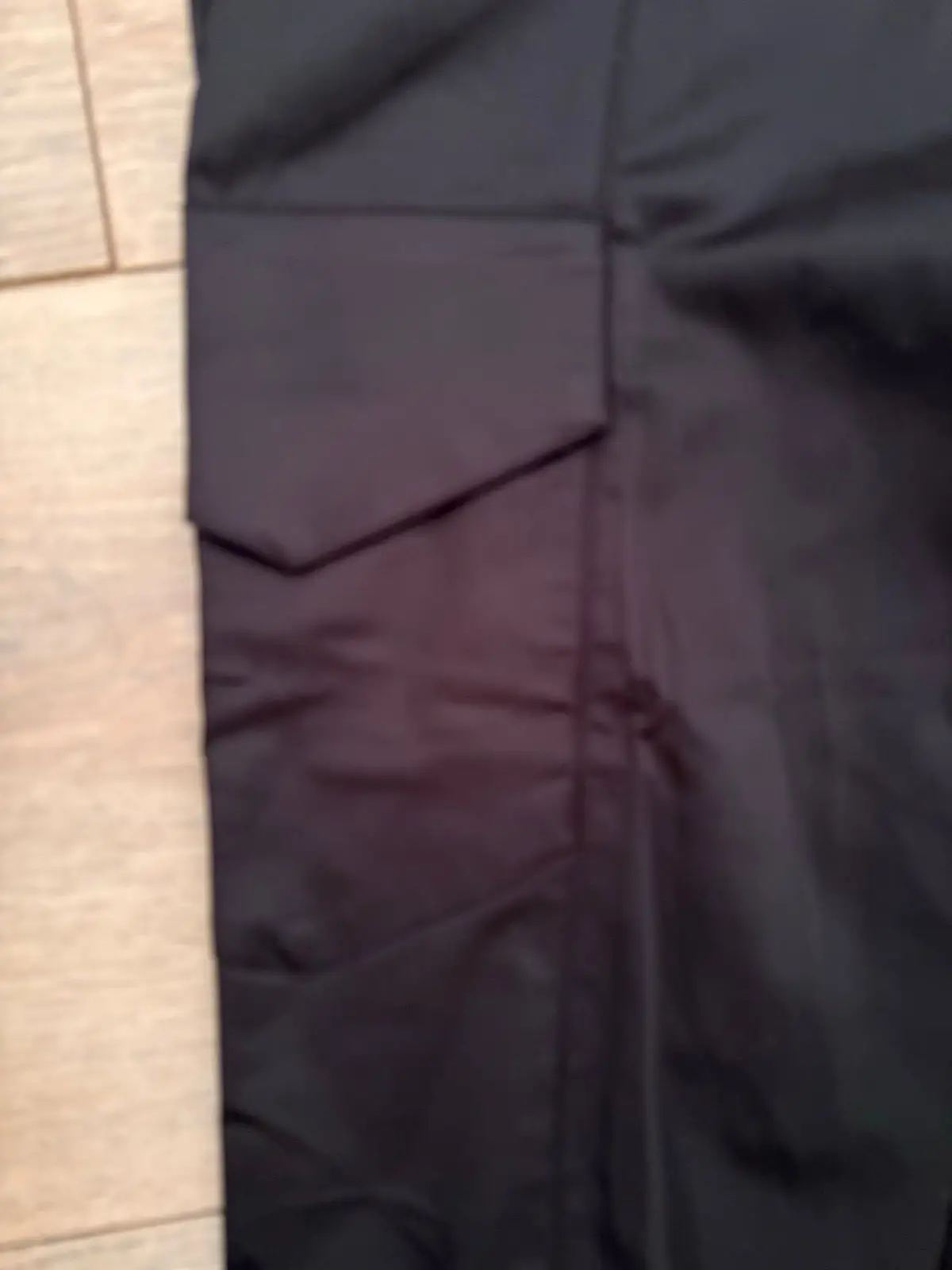 Zara Black Cargo Trousers