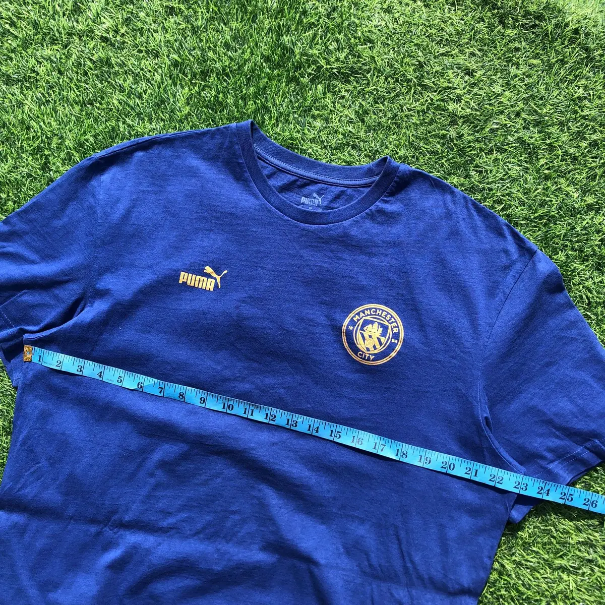 Puma Manchester City Blue T-Shirt