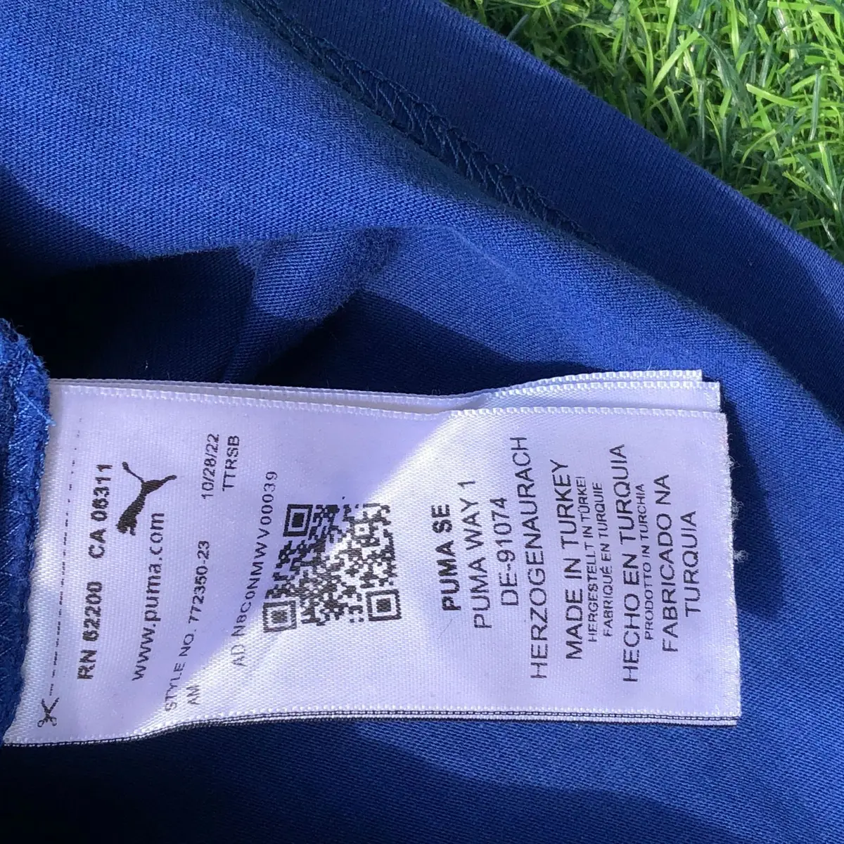Puma Manchester City Blue T-Shirt