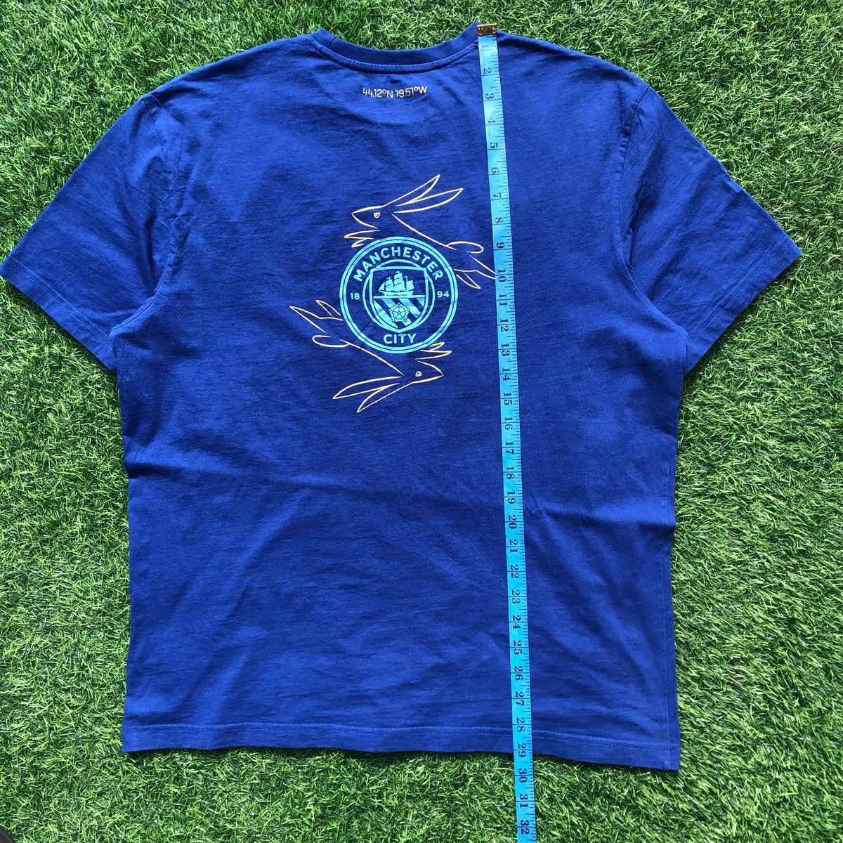 Puma Manchester City Blue T-Shirt