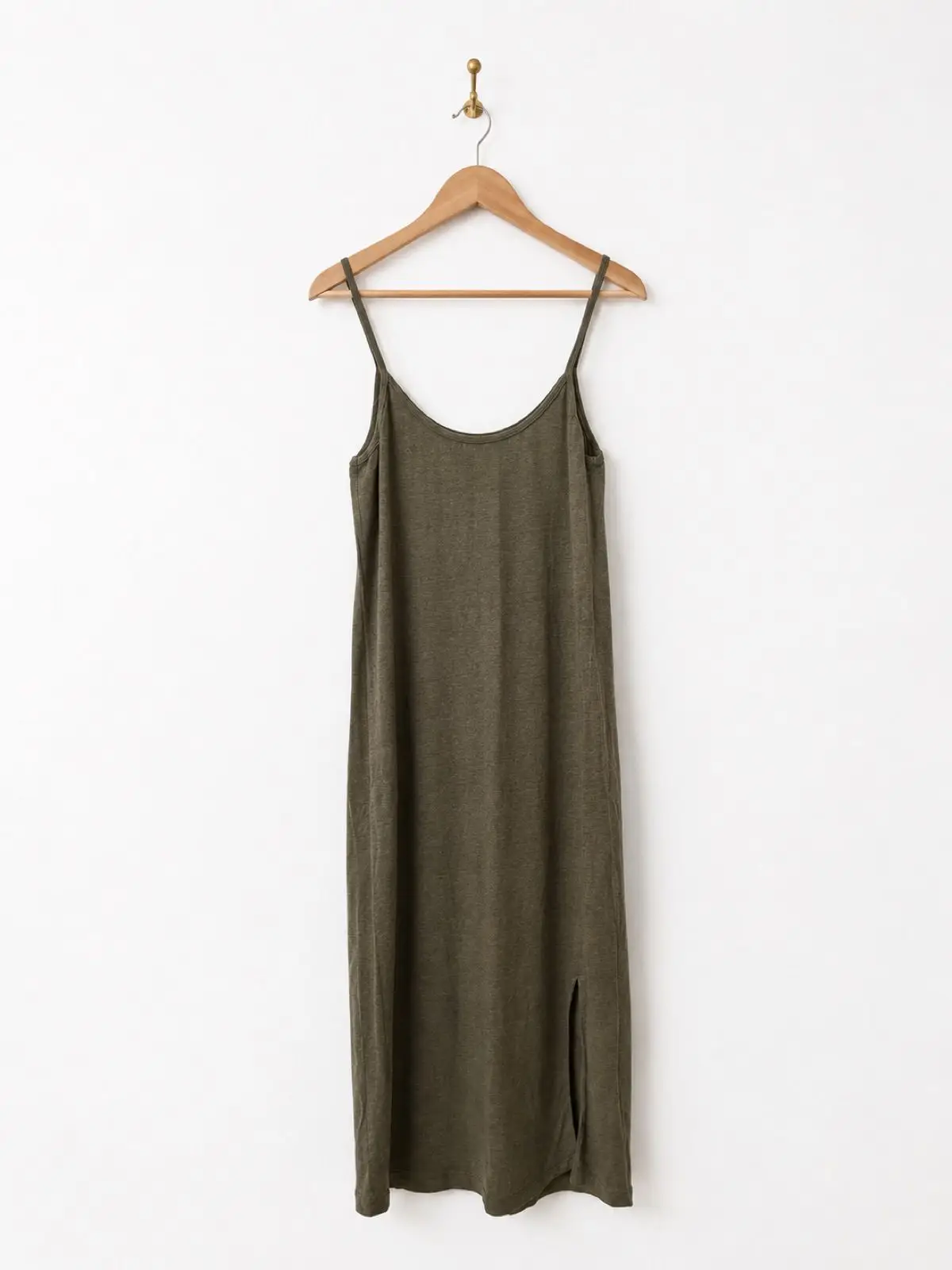 Country Road Olive Green Slip Dress