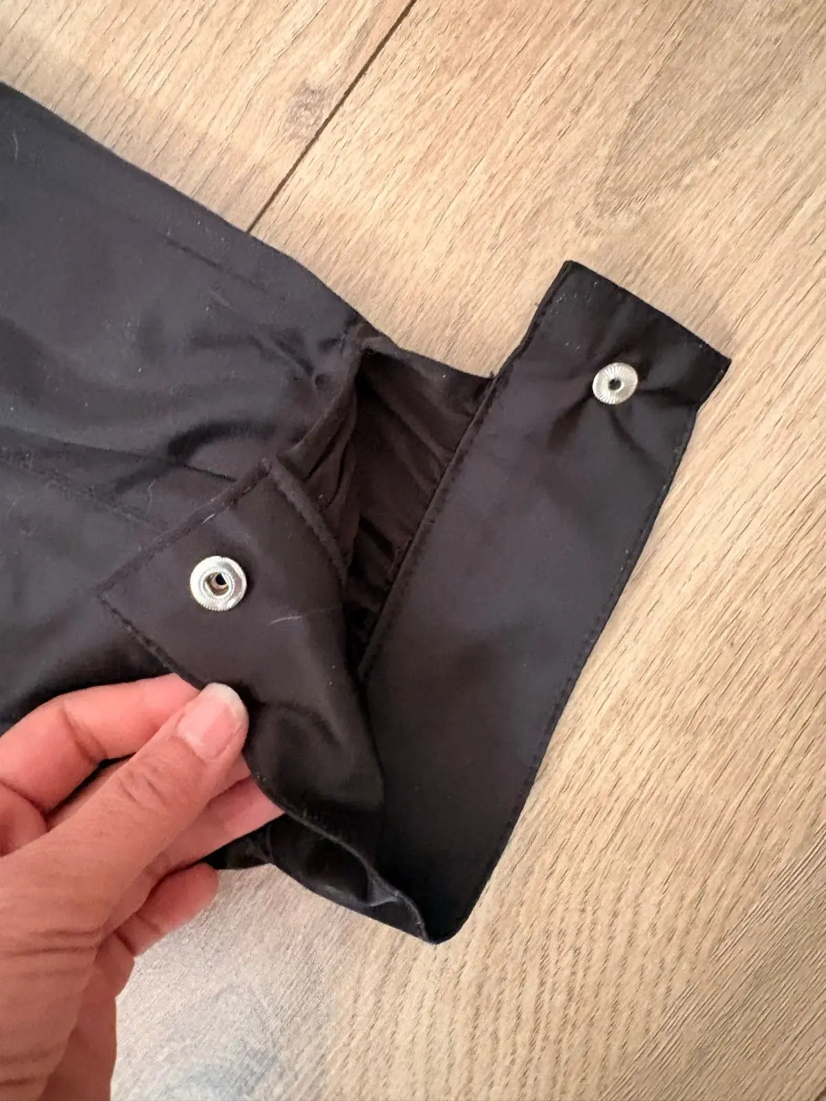 Zara Black Cargo Trousers