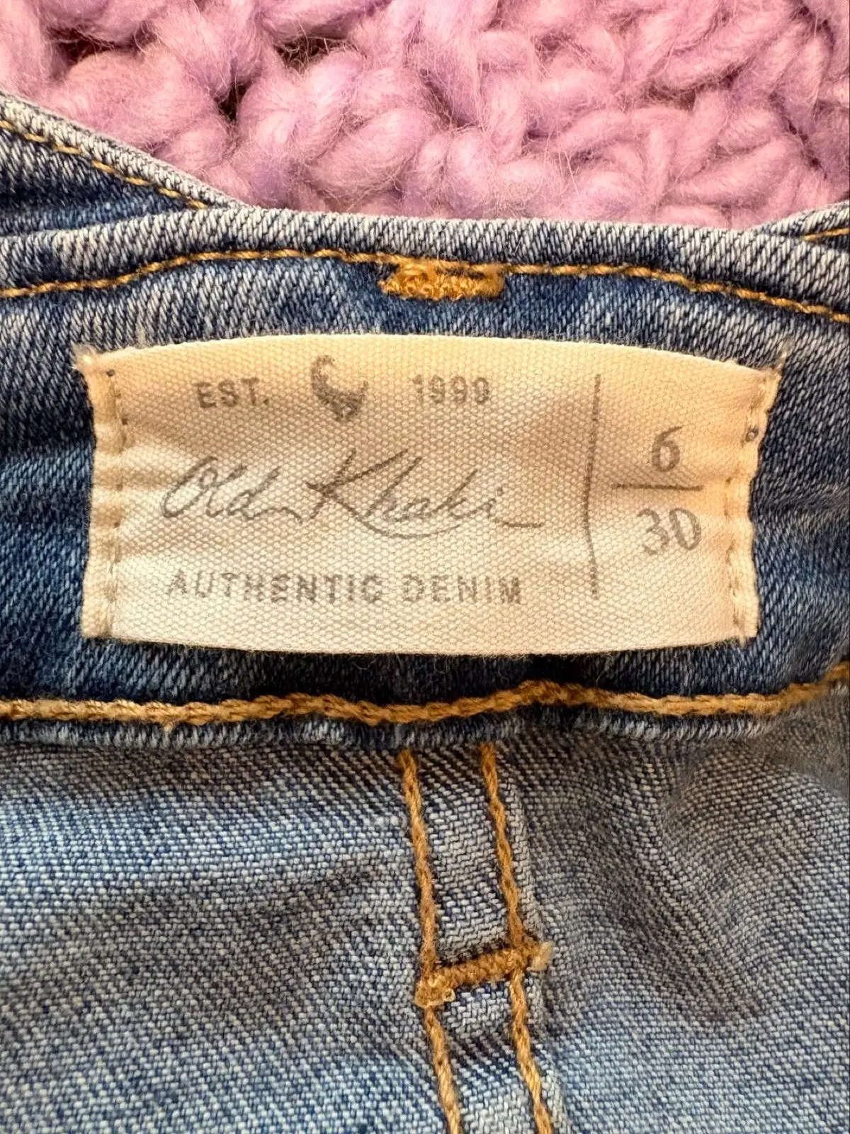 Old Khaki Denim Overall Dress